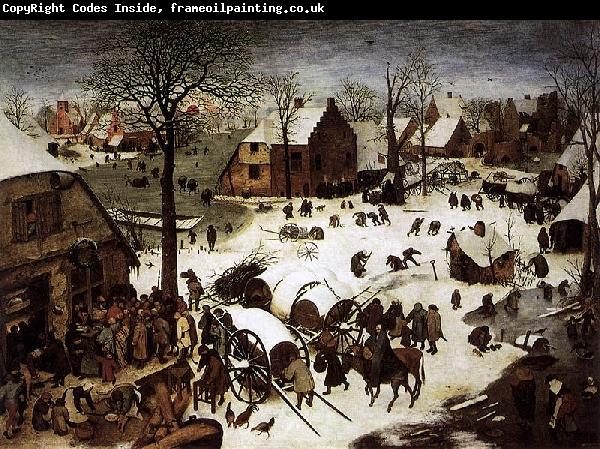 Pieter Bruegel the Elder The Census at Bethlehem